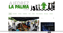 Desktop Screenshot of ajedrezlapalma.com